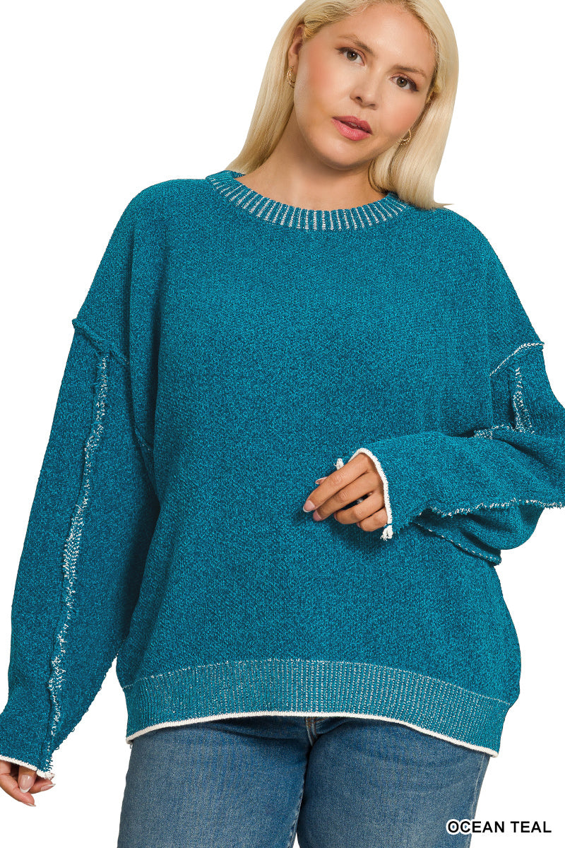 Women’s Plus “Kennedy” Sweater