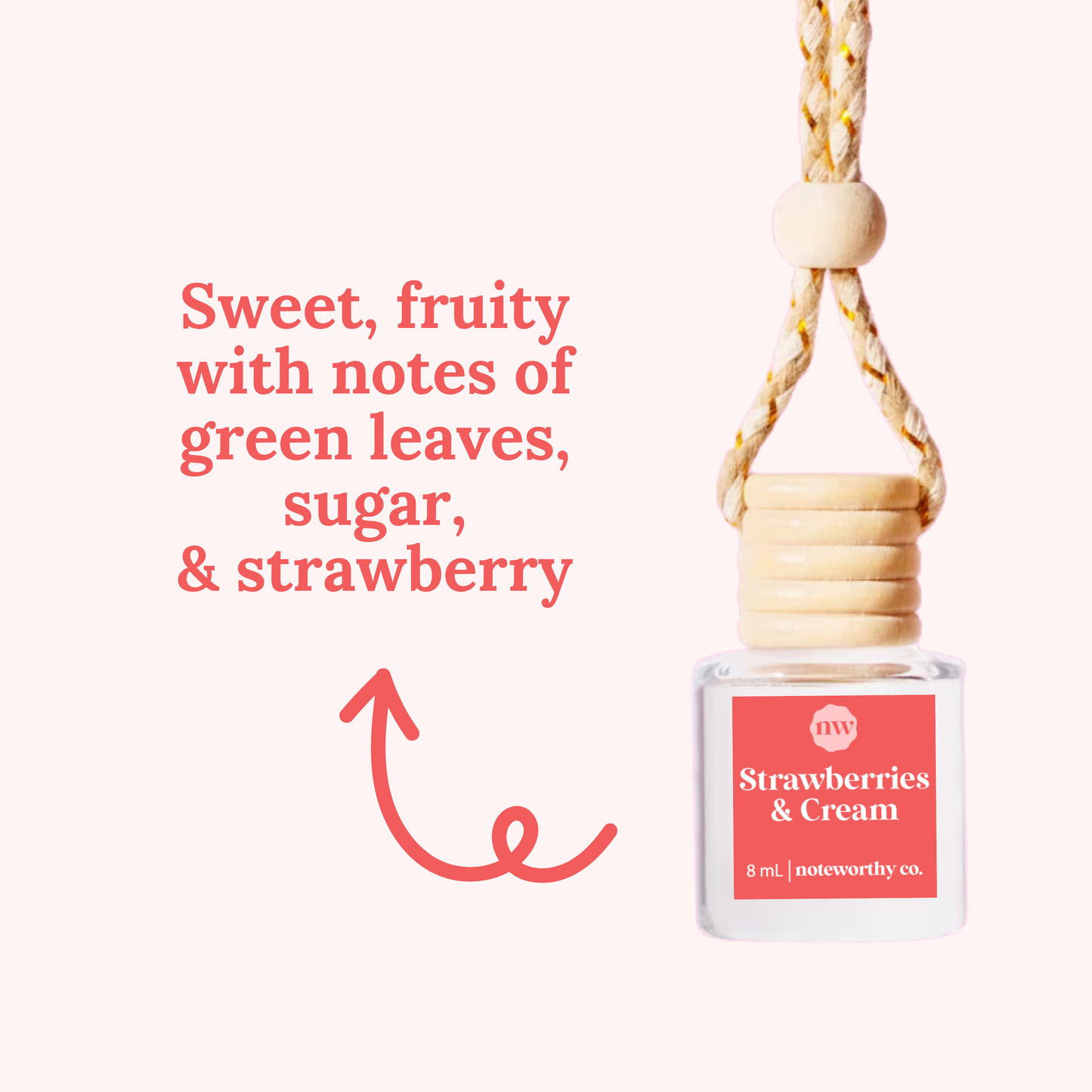 Car Diffusers | Strawberries & Cream