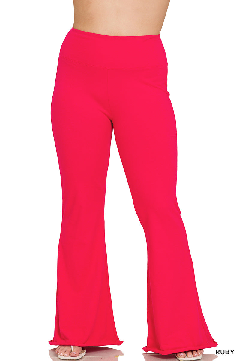 Flare Pants- Red