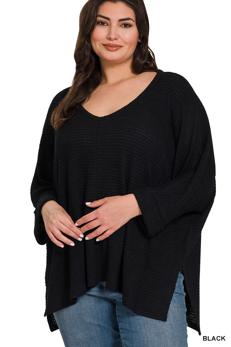 Women’s Plus “Michelle” Top-black