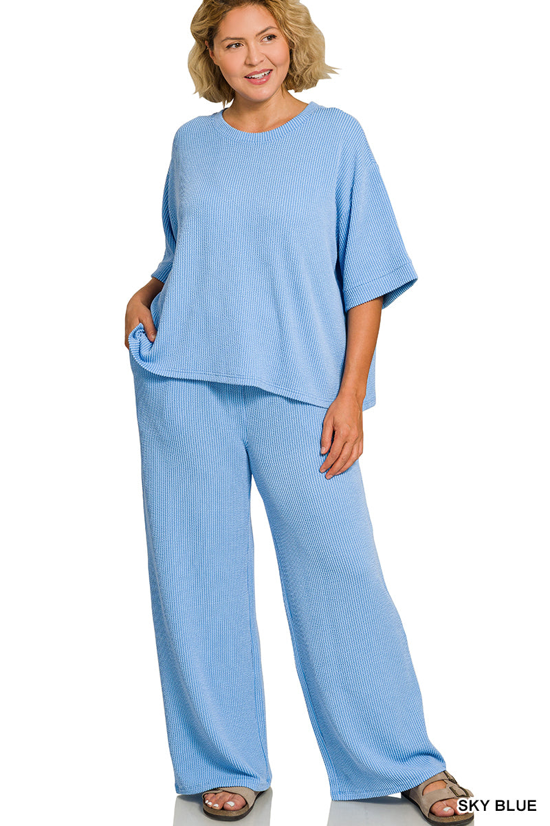 Women’s Plus “Katie” Set- Blue
