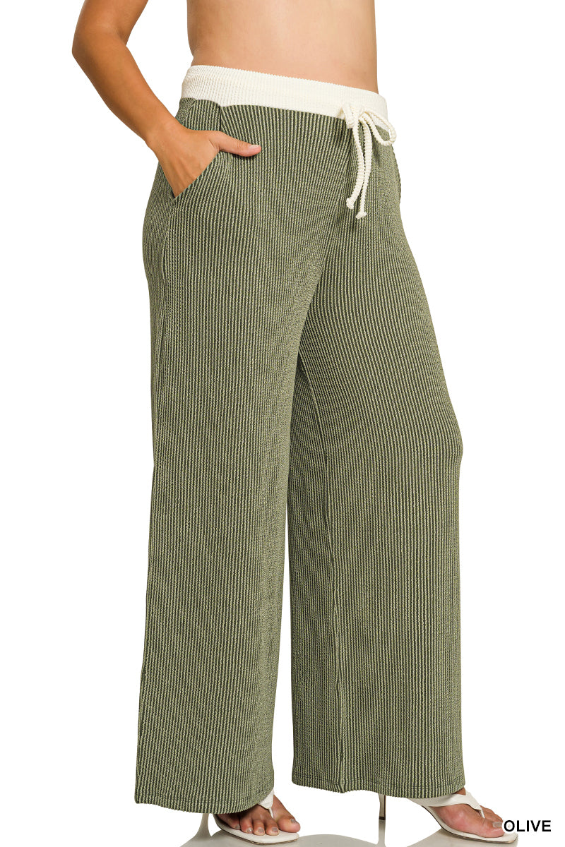 Women’s Plus “Josie” Pants- Olive