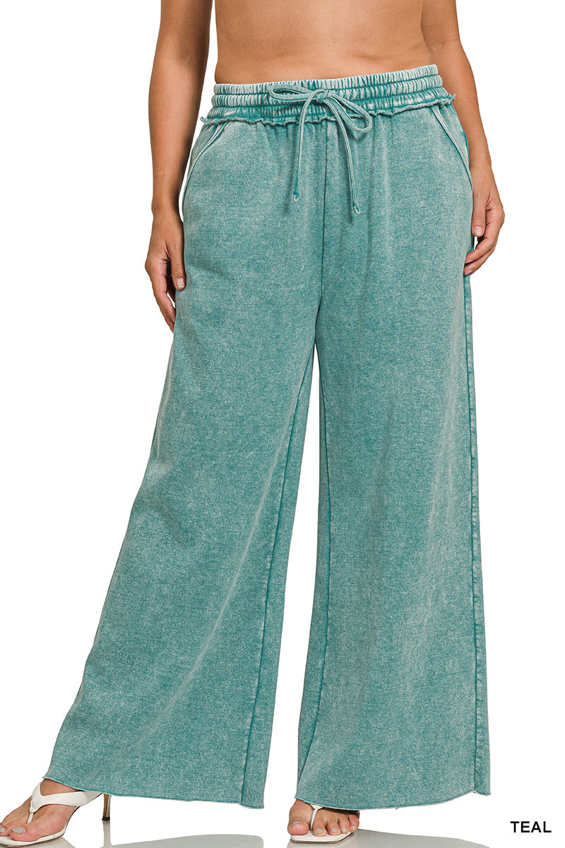 Women’s Plus “Jade” Pants- Teal