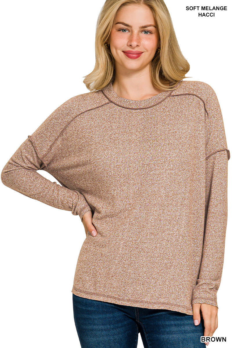 “Annie” Top- Brown