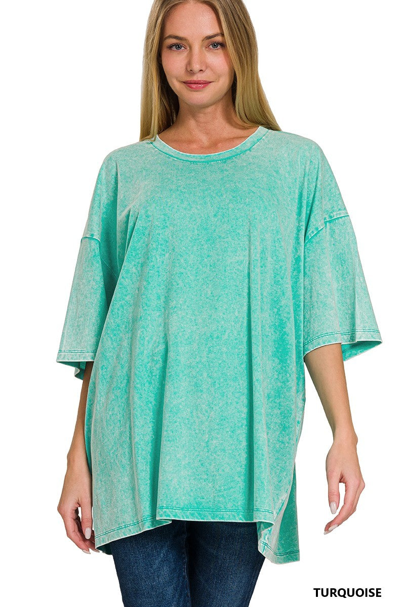 Women's "Taylor" Top- Turquoise