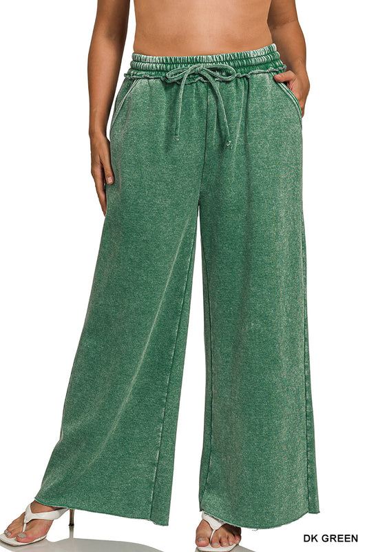 Women’s Plus “Jade” Pants- Green