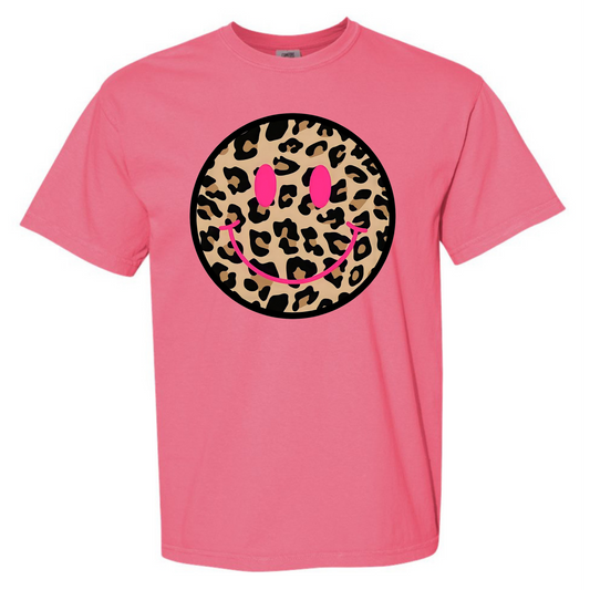 "Leopard Smile" Graphic Tee