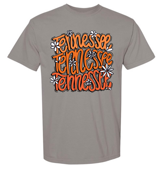 "Floral Tennessee" Graphic Tee