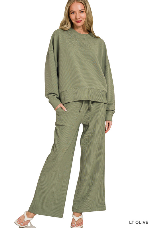 Women’s “Candace” Set- Olive