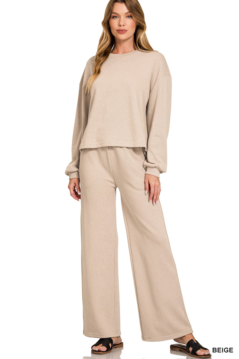 Women’s “Melanie” Set- Beige