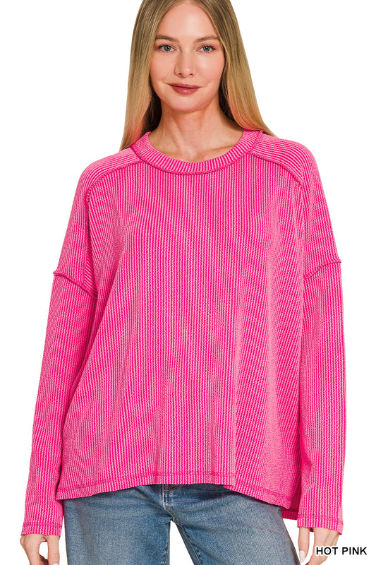 Women’s Plus “Quinn” Top- Pink