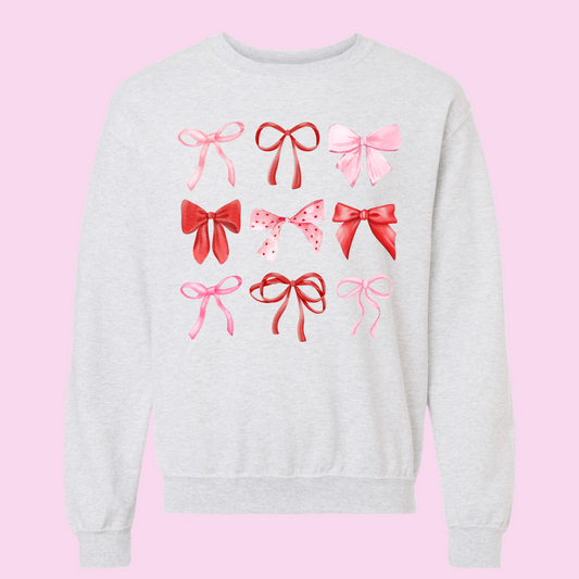 "Valentine's Bows" Sweatshirt