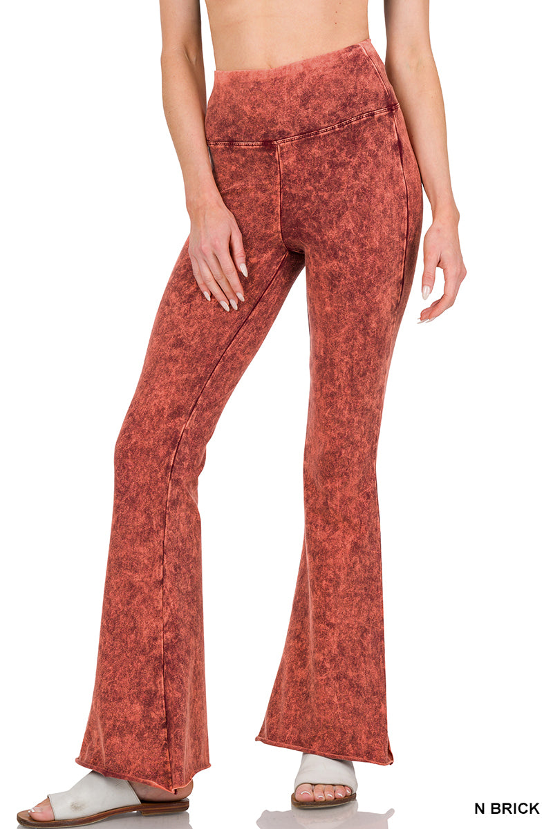 Mineral Flare Pants- Orange