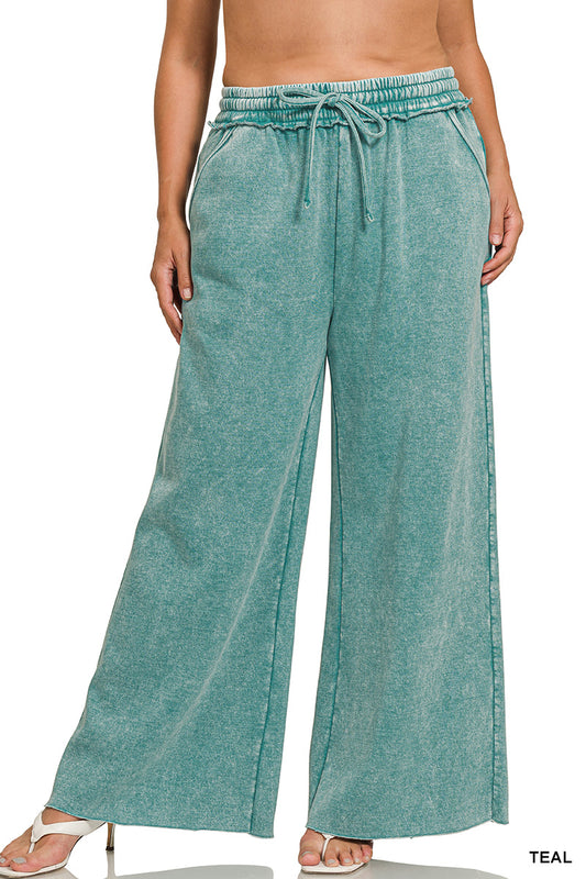 Women’s Plus “Jade” Pants- Teal