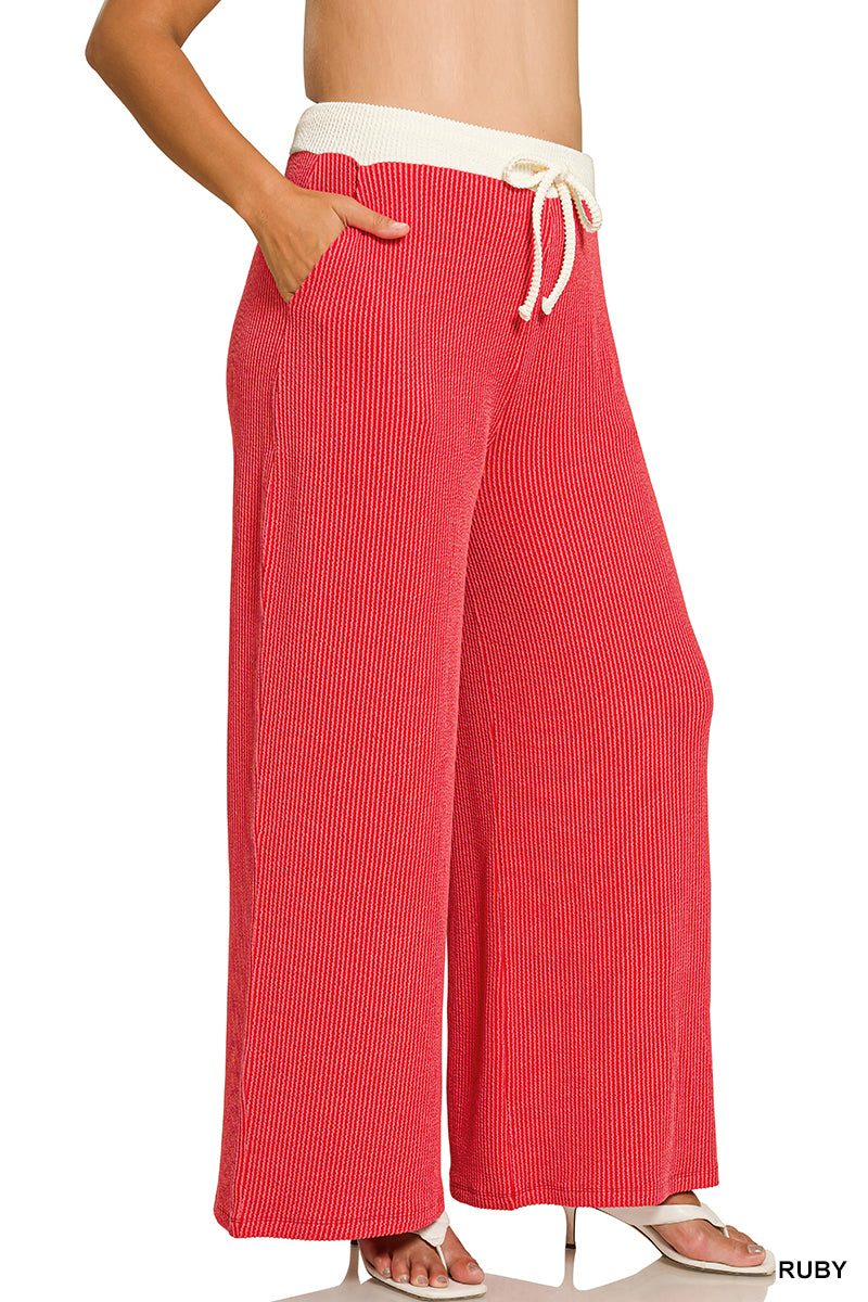 Women’s “Josie” Pants- Red