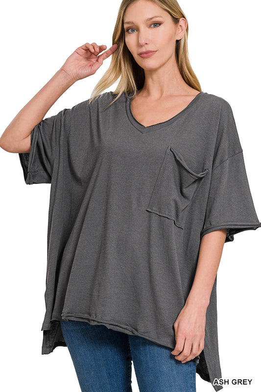 Women’s “Summer” Tee- Charcoal