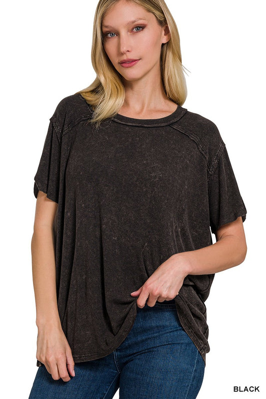 Women’s “Bonnie” Top- Black