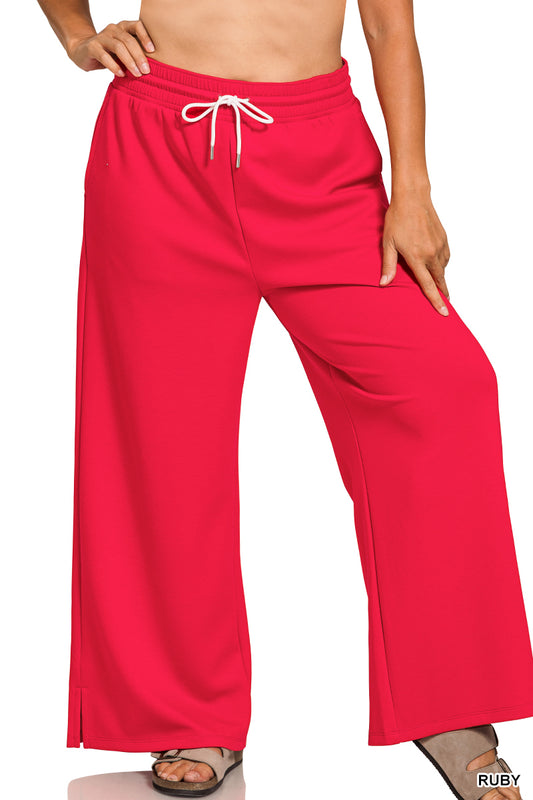Women’s Plus “Kayla” Pants- Red