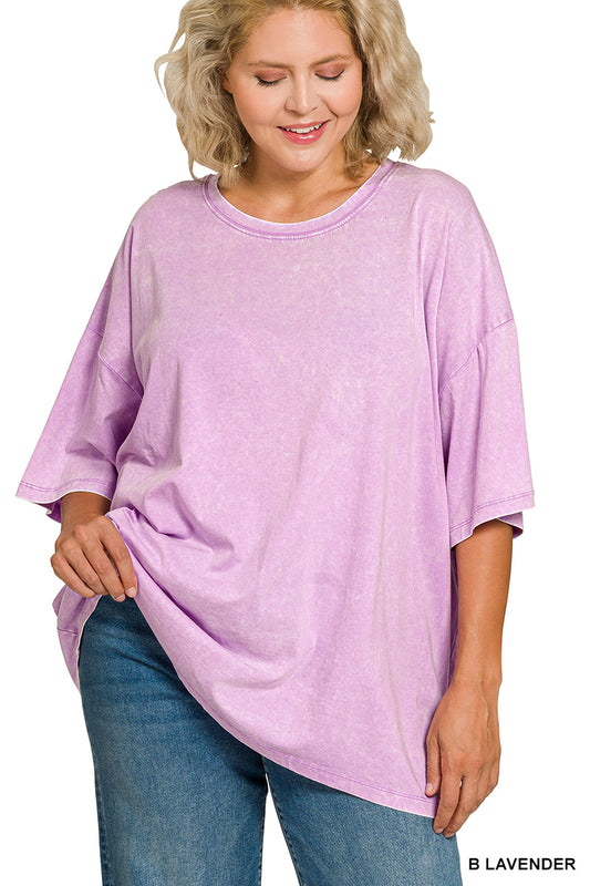Women’s Plus “Angie” Top- Lavender