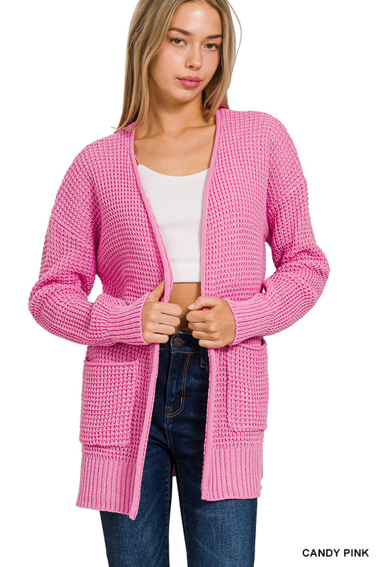 Women’s Cardigan-Candy Pink