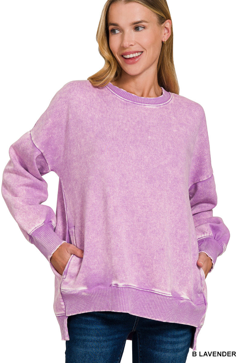 “Bella” Sweatshirt- Light Purple