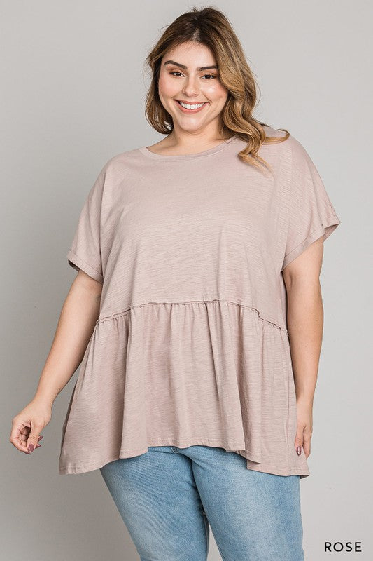 Women’s Plus “Rose” Top