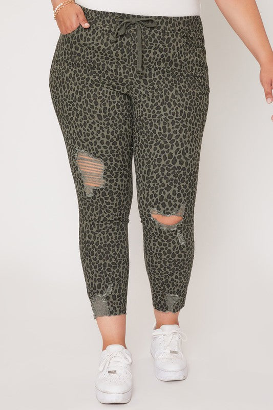 Women’s Plus “Emma” Skinny Joggers