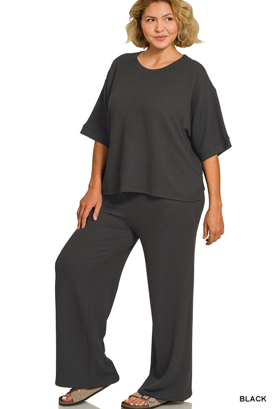 Women’s Plus “Katie” Set- Black
