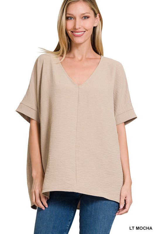 Women’s “Eva” Top- Mocha