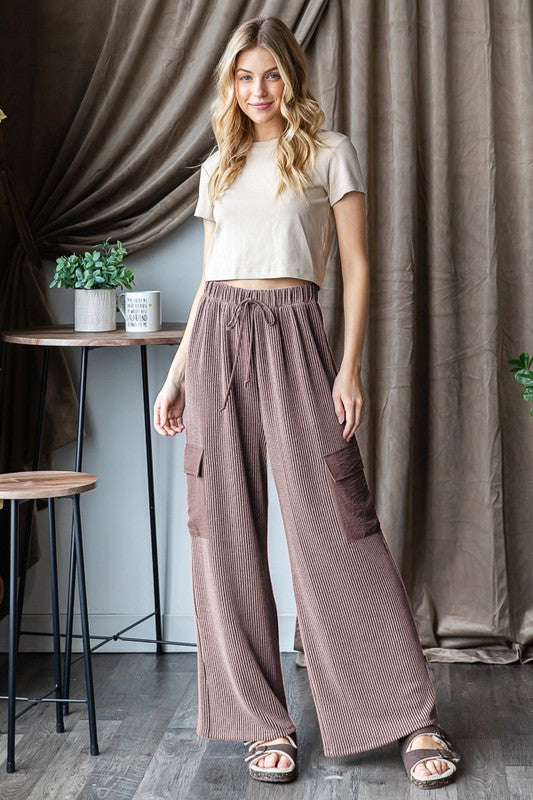 Women’s Plus “Alyssa” Pants- Cocoa