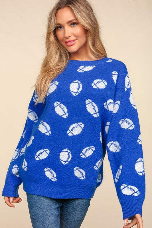 Game Day Sweater-Royal