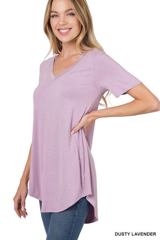 Women's "Lena" Top- Lavender