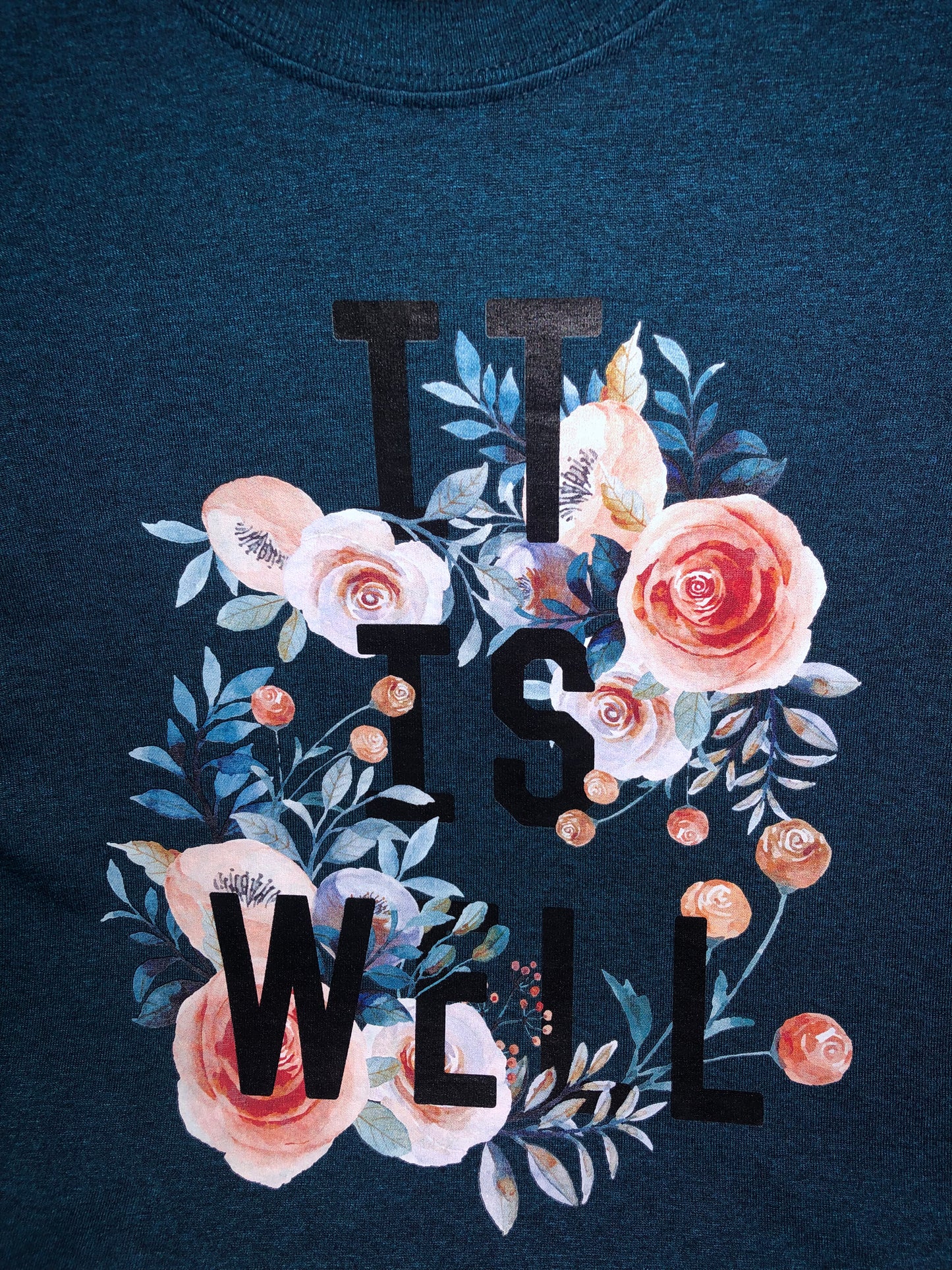 Small “It is Well” Tee
