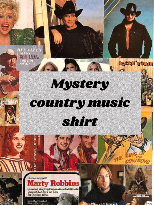 Mystery country music shirt
