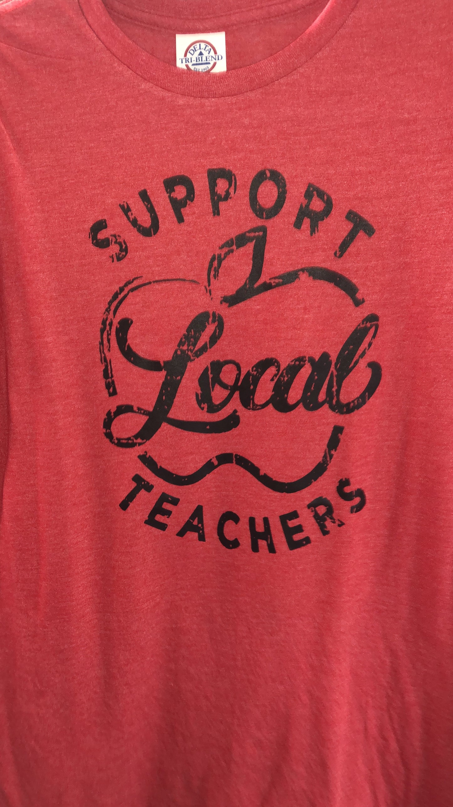Small “Support Local Teachers”