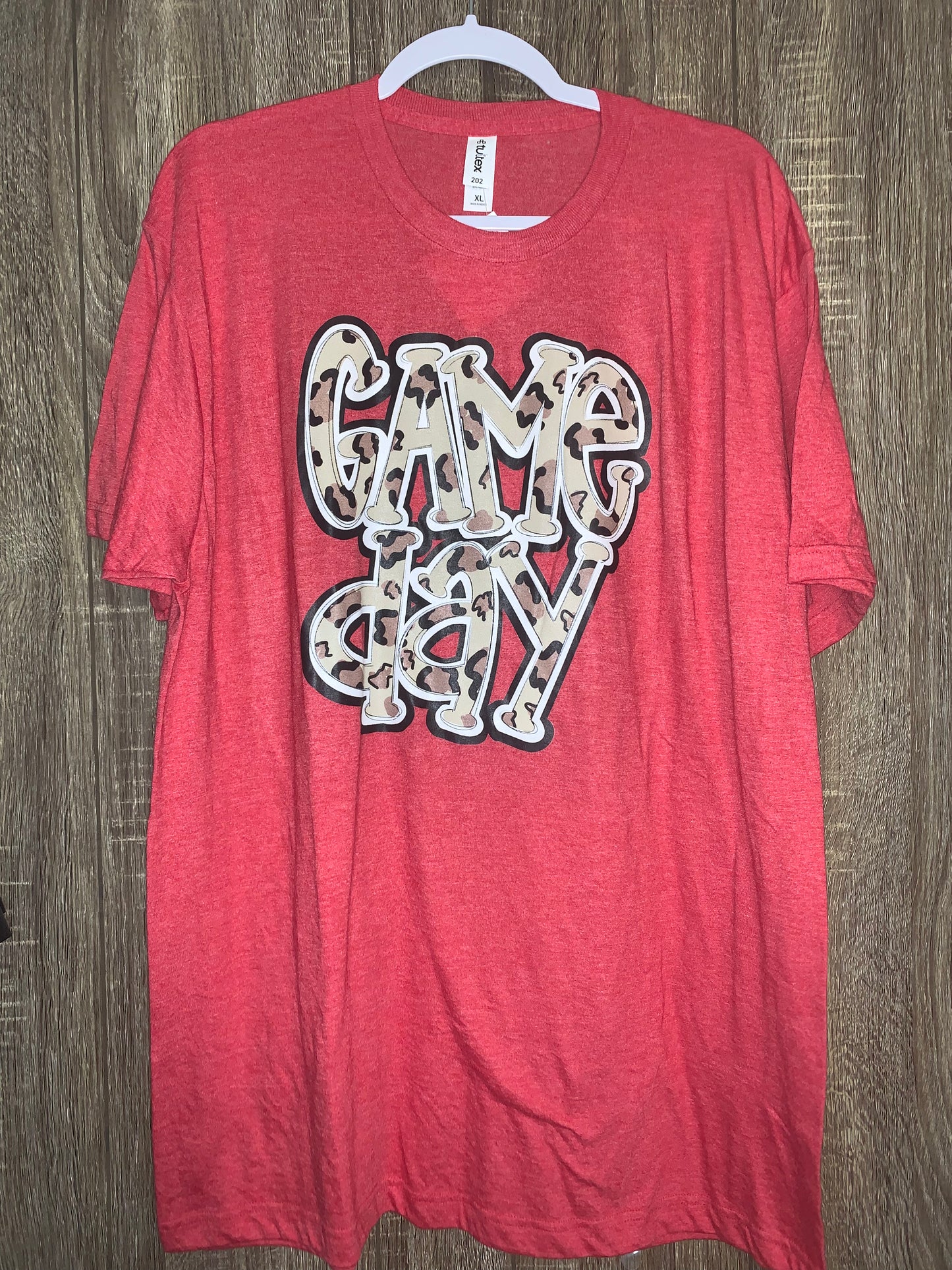 XL “Red Game Day” Tee